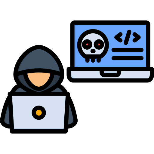Kali Linux, Parrot OS, Nmap, Burp Suite, Nikto, Metasploit, SQLMap, Hydra, John the Ripper, Hashcat Icon