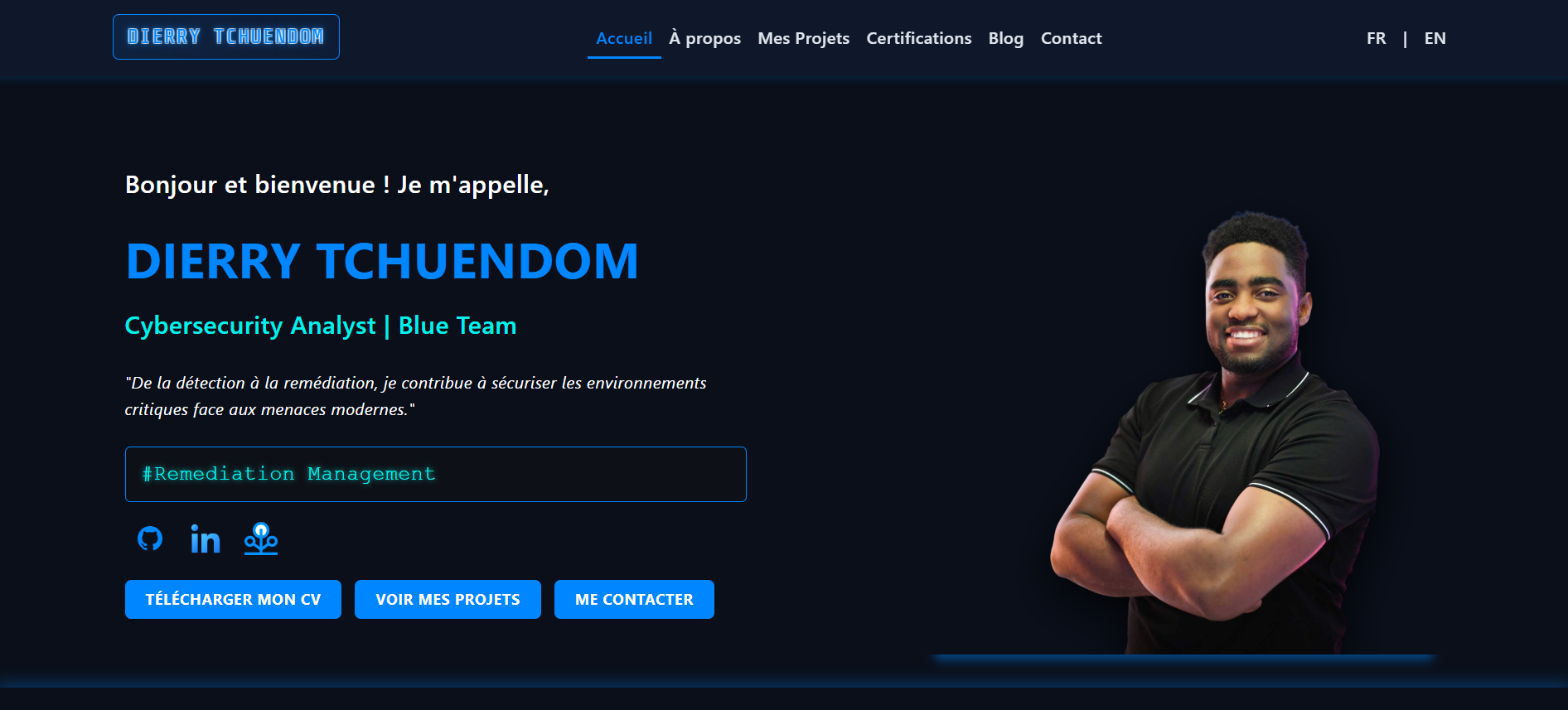Mon Nouveau Portfolio : Un Projet Full-Stack Développé sur Mesure et sécurisé